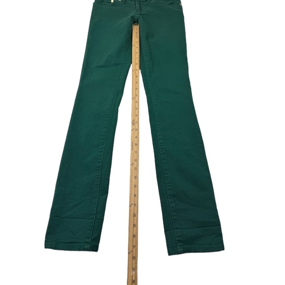 Tory Burch Ivy Green Super Skinny Jeans - Picture 14 of 15